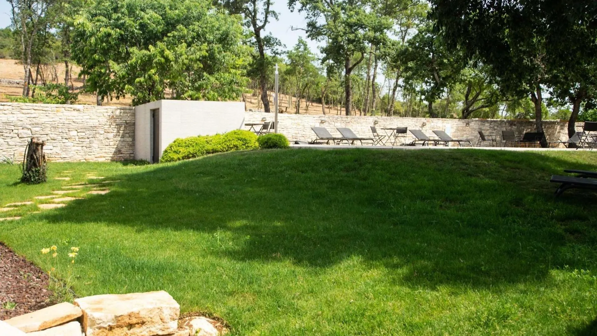 The Poolside Stone House In Bale Villa