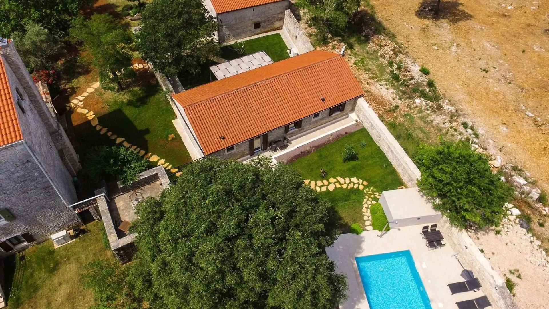 The Poolside Stone House In Bale Villa Holiday home